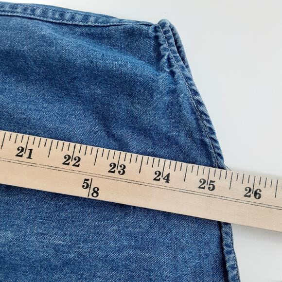 Vintage 90s Disney Mickey Minnie Embroidered Button Down Shirt Short Sleeve Sz S - Picture 11 of 12